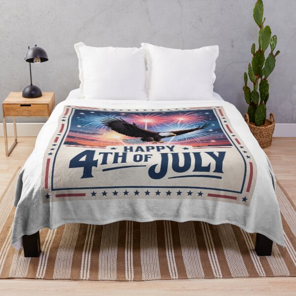 Item preview, Flying Eagle on Independence Day designed and sold by AleksandraJac05.