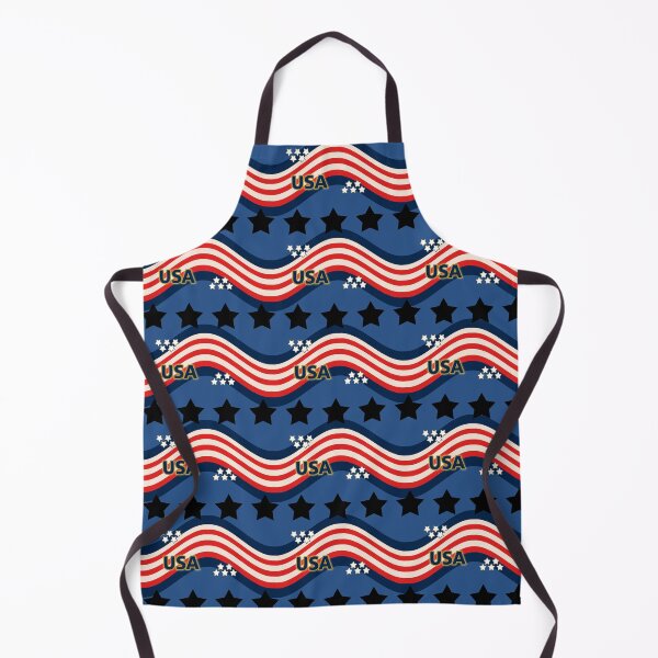 Item preview, USA Patriotic Black Stars Seamless Repeat designed and sold by Sharon Schwalbe.