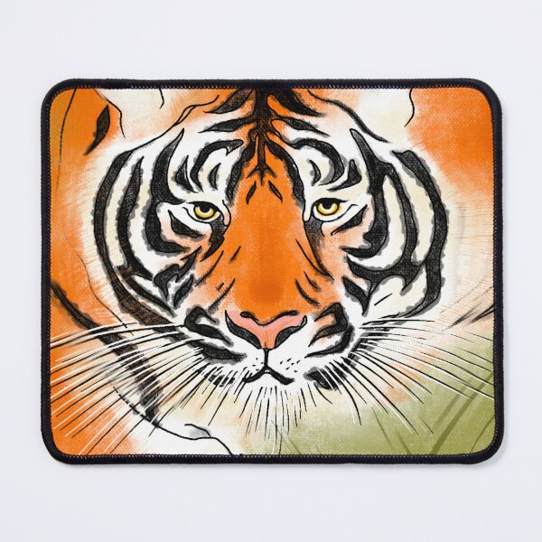 Item preview, Handrawn Tiger Stamp Design designed and sold by Cat-and-Panda.