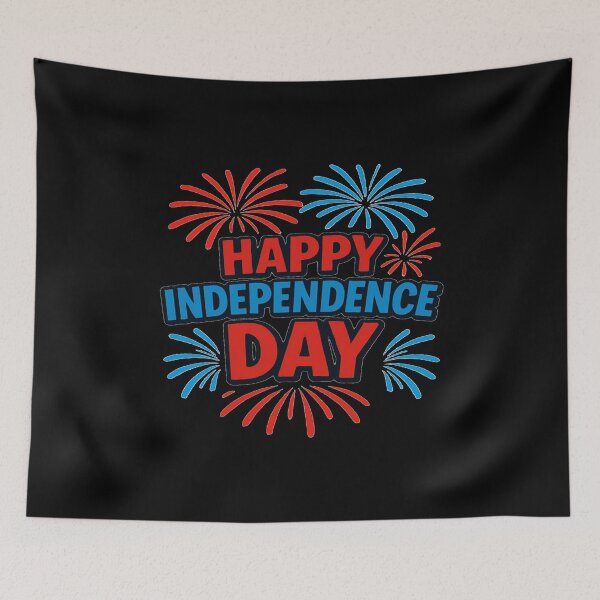 Item preview, Happy independence day fireworks designed and sold by YourFavBuddy.
