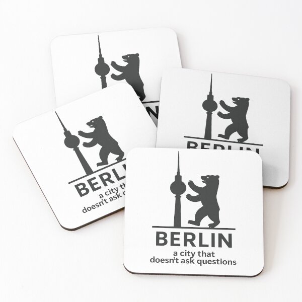 Item preview, BERLIN – A City That Doesn’t Ask Questions designed and sold by OverthinkLab.