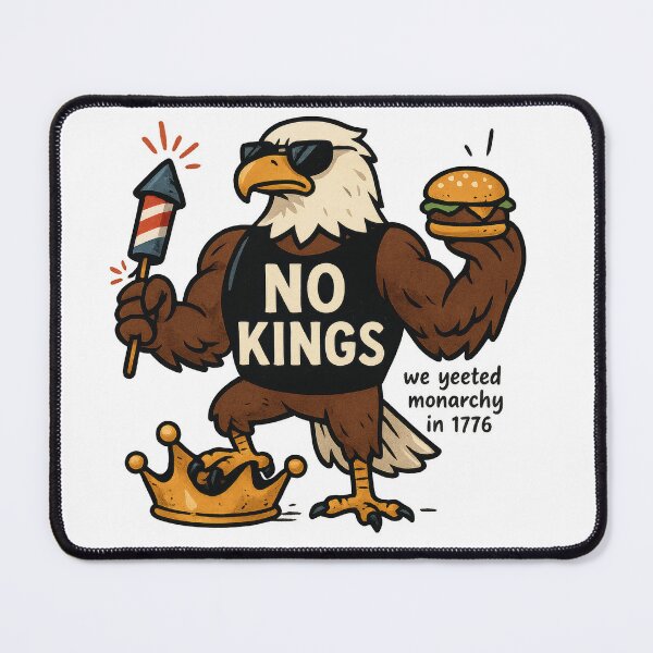 Item preview, No Kings designed and sold by Windmill Wildflowers.