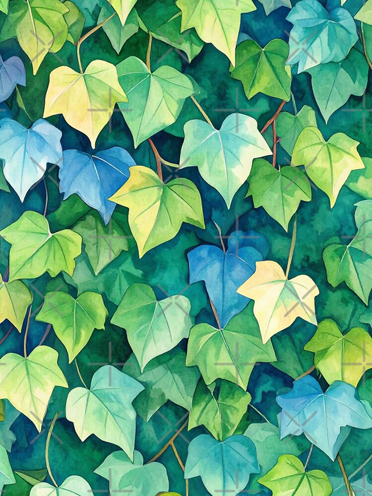 Thumbnail 4 of 4, iPhone Case, Ivy Pattern designed and sold by ArtFactoryAI.