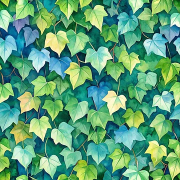 Artwork thumbnail, Ivy Pattern by ArtFactoryAI