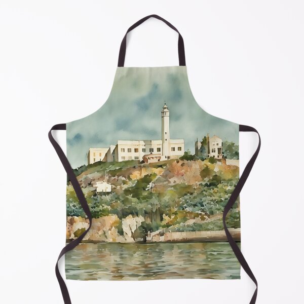 Item preview, Overgrown Alcatraz designed and sold by RCWatercolours.
