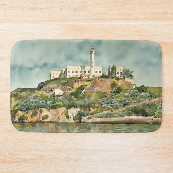 Item preview, Overgrown Alcatraz designed and sold by RCWatercolours.