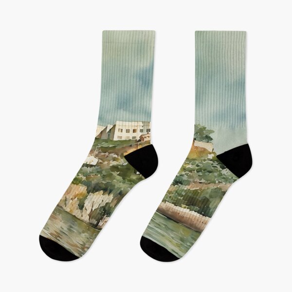 Item preview, Overgrown Alcatraz designed and sold by RCWatercolours.