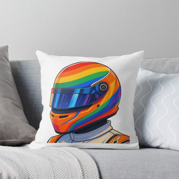 Item preview, Racing with Pride – Colorful Helmet Design designed and sold by HotGirlsWatchRacing .