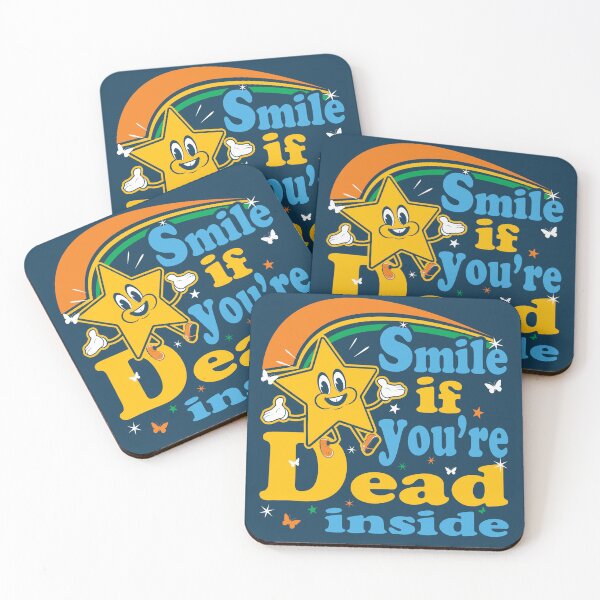 Item preview, Smile If You're Dead Inside Dks designed and sold by Alema Art.
