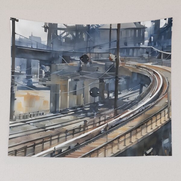 Item preview, Twisted Tracks designed and sold by RCWatercolours.