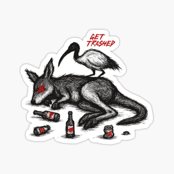 Item preview, GET TRASHED - IBIS BIN CHICKEN designed and sold by LeoDaVinki.