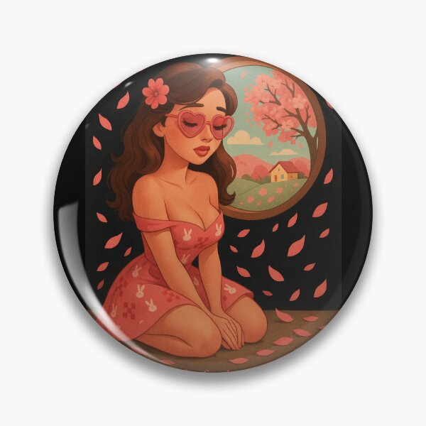 Item preview, MEGA MAN 2 ENDING MEETS 50s PIN-UP ART designed and sold by AfrocalypseCo.