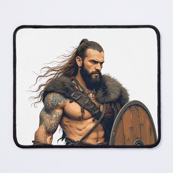 Item preview, Viking barbarian warrior designed and sold by Danh Style.