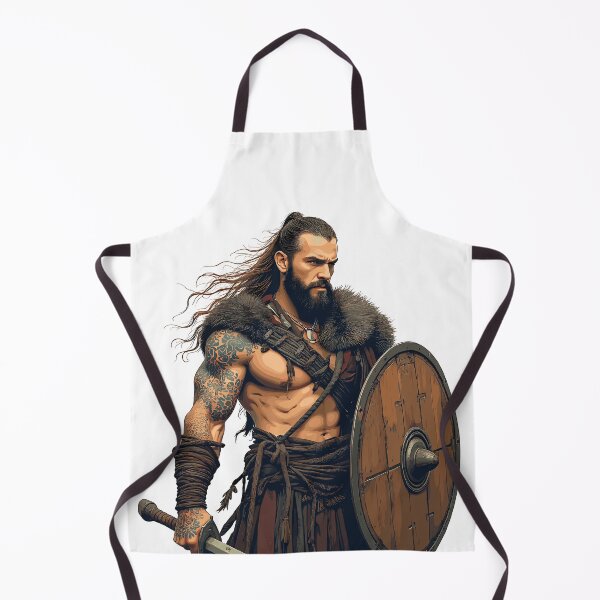Item preview, Viking barbarian warrior designed and sold by Danh Style.