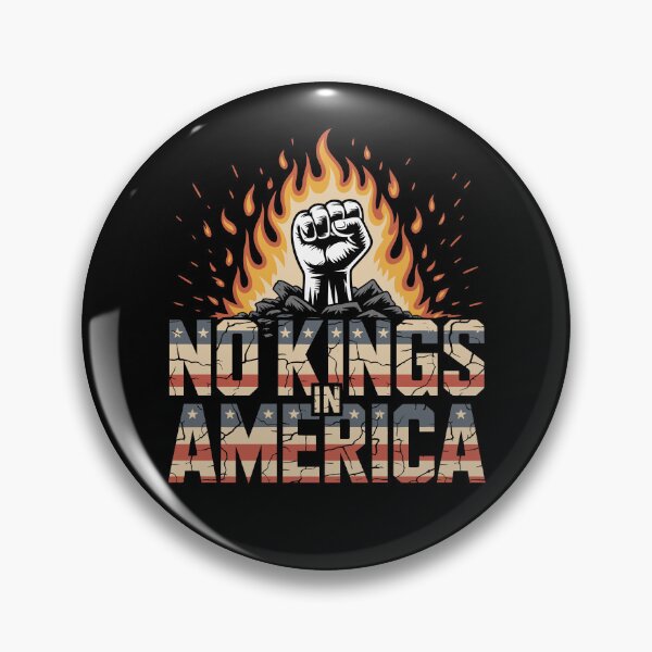 Item preview, No Kings in America – 50501 Democracy Movement Design designed and sold by Serbin.