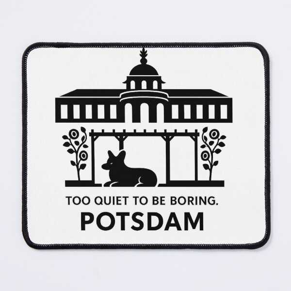 Item preview, POTSDAM – Too Quiet to Be Boring designed and sold by OverthinkLab.