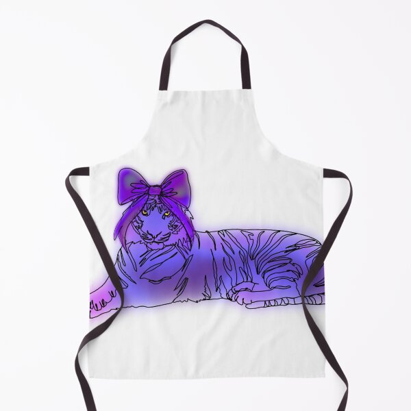 Item preview, Maple the Tiger the Purple with Giant Purple Bow – animalzinhats designed and sold by Ashley’sAnimalz.