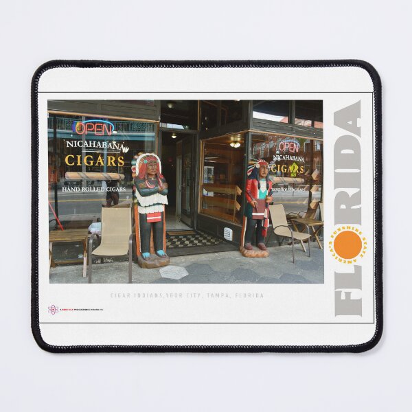 Item preview, Cigar Indians, Ybor City, Florida, USA Poster Art designed and sold by Robert Hills.
