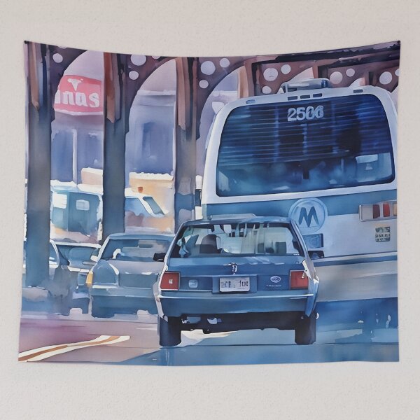 Item preview, Clean Air Act, but No Action designed and sold by RCWatercolours.