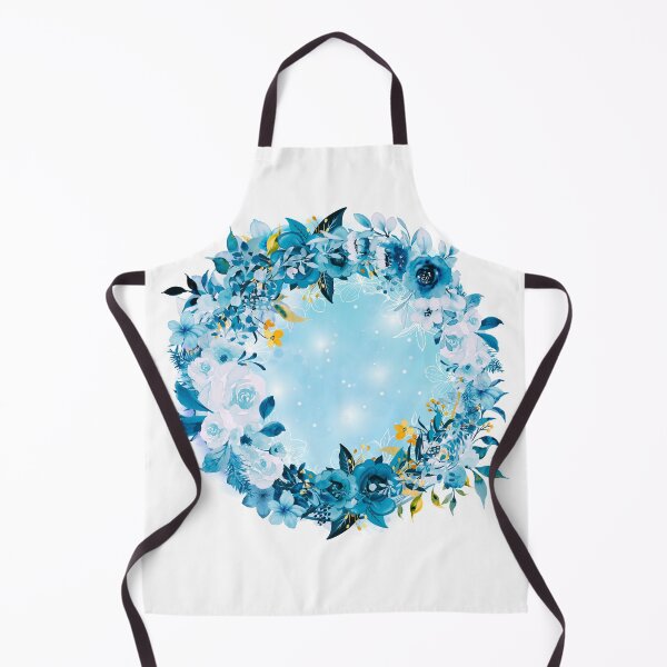 Item preview, Blue Whimsy Flower Circle designed and sold by Fadastic.