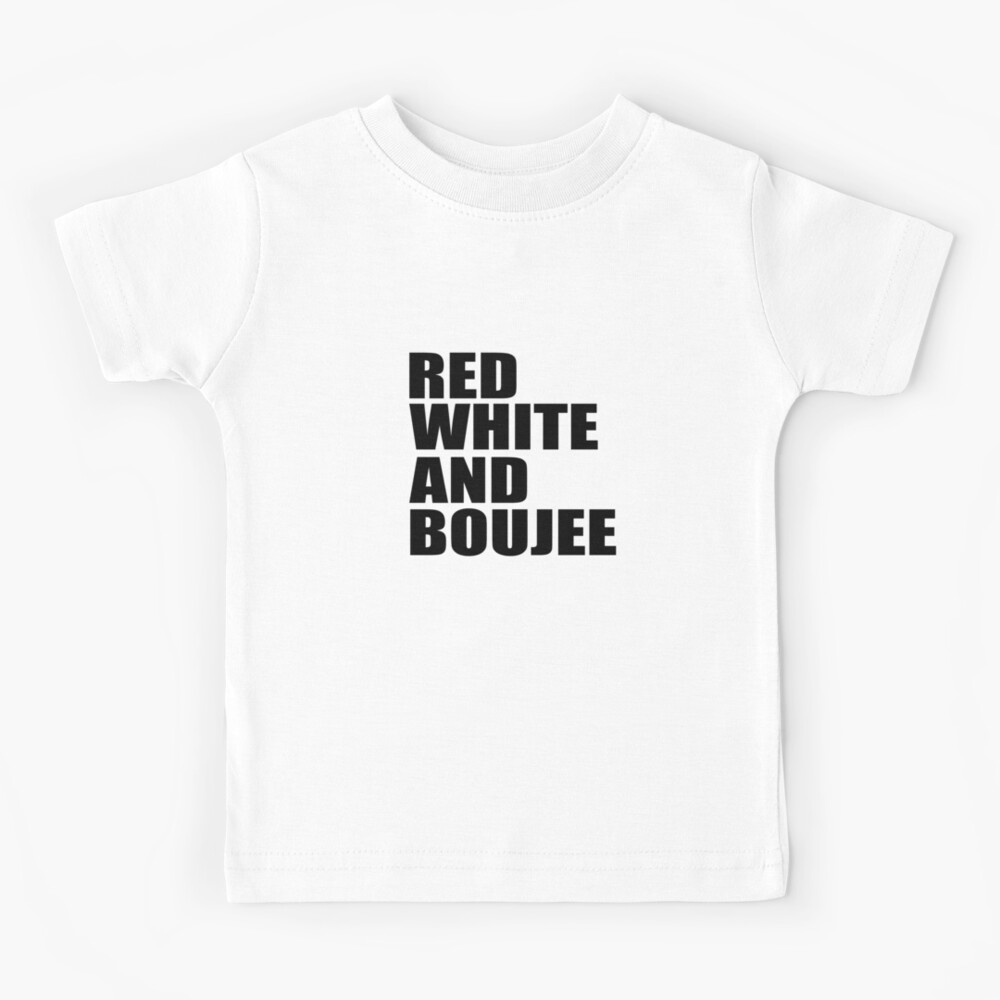 Red white best sale and bougie shirt