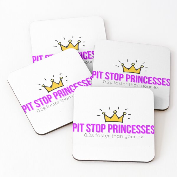 Item preview, Pit Stop Princesses – 0.2s Faster Than Your Ex designed and sold by HotGirlsWatchRacing .