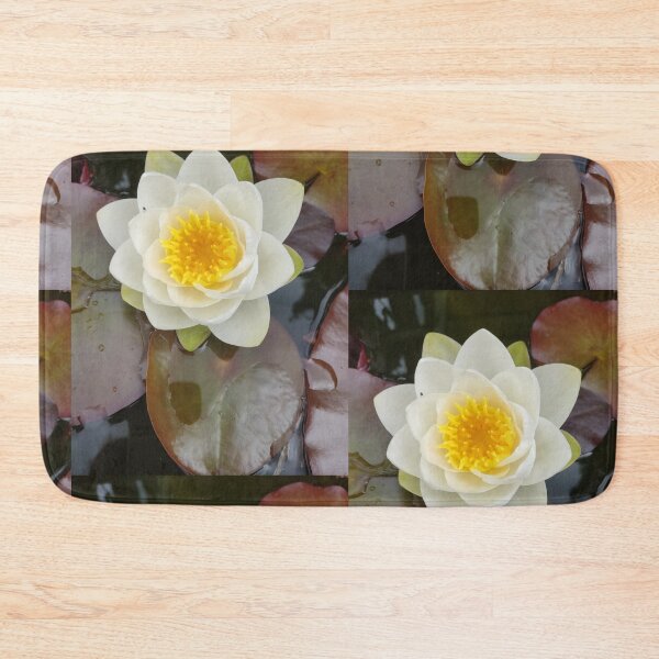 Item preview, Single white waterlily photograph  designed and sold by esvb.