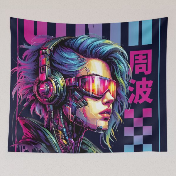 Item preview, Synth - Cyberpunk Woman - Cyberpunk designed and sold by Design Raptor.