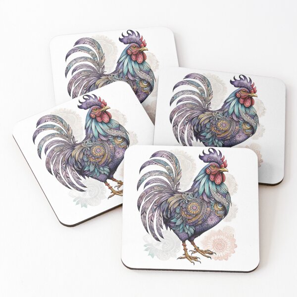 Item preview, Stylized Rooster designed and sold by Whimspired By Paxx.