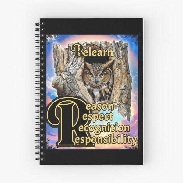 Item preview, Relearn - Reason, Respect, Recognition, Responsibility designed and sold by Karen Wood.