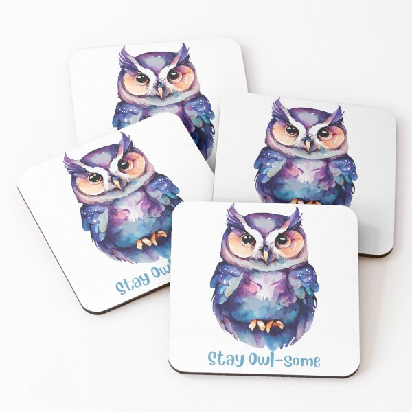 Aperçu de l'œuvre Restez hibou-quelque chose créée et vendue par Nourch.