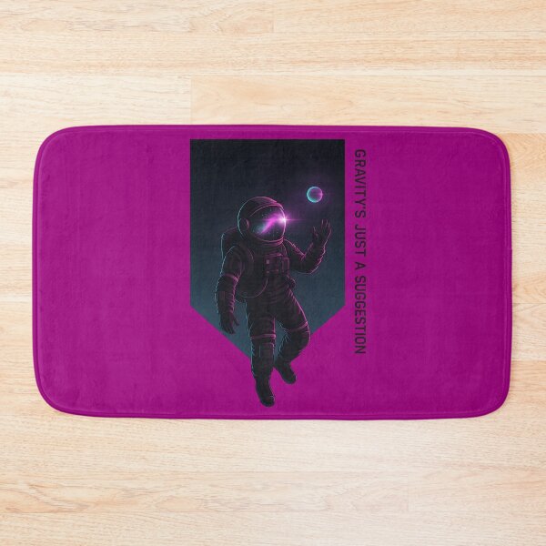 Item preview, Gravity’s Just a Suggestion – Neon Astronaut designed and sold by MysticArtisan.
