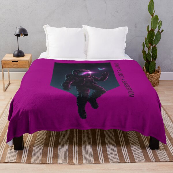 Item preview, Gravity’s Just a Suggestion – Neon Astronaut designed and sold by MysticArtisan.