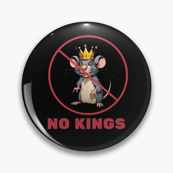Item preview, No Kings Rat with crown designed and sold by XDivineTees.