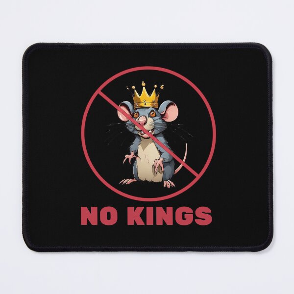 Item preview, No Kings Rat with crown designed and sold by XDivineTees.