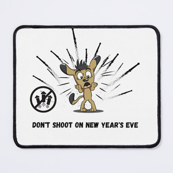 Item preview, Protect Pets – Don’t Shoot on New Year’s Eve designed and sold by GokuCreative .
