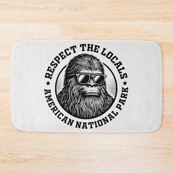 Item preview, Save Yeti bigfoot and respect locals National parks designed and sold by erozzz.