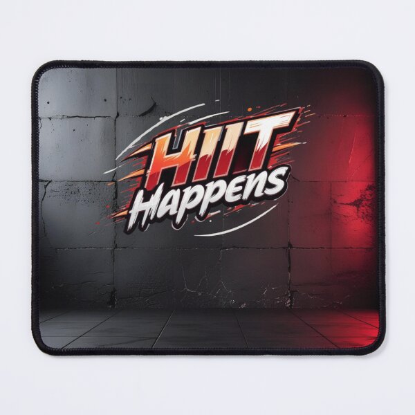 Item preview, HIIT Happens – Funny High Intensity Interval Training Quote designed and sold by EverVibeX.