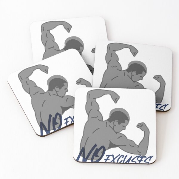 Item preview, NO EXCUSES designed and sold by EdgeBoss.