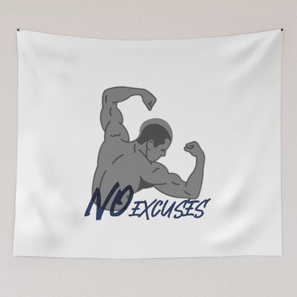 Item preview, NO EXCUSES designed and sold by EdgeBoss.