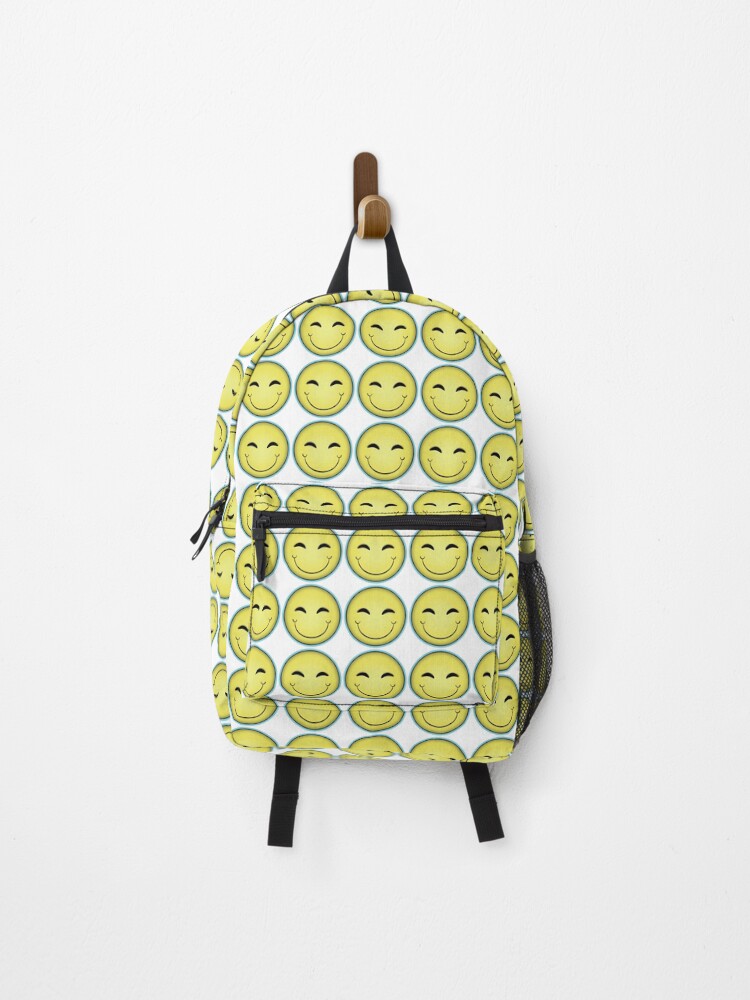 Thumbnail 1 of 3, Backpack, Rainbow smiley designed and sold by RazyCe.