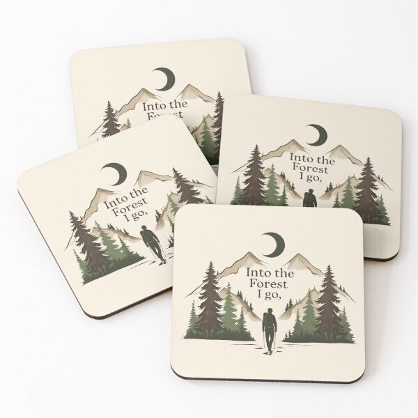 Item preview, Into the Forest I go, to lose my mind and find my soul designed and sold by Nature's Palette.