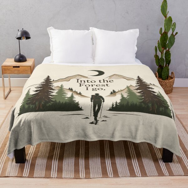 Item preview, Into the Forest I go, to lose my mind and find my soul designed and sold by Nature's Palette.