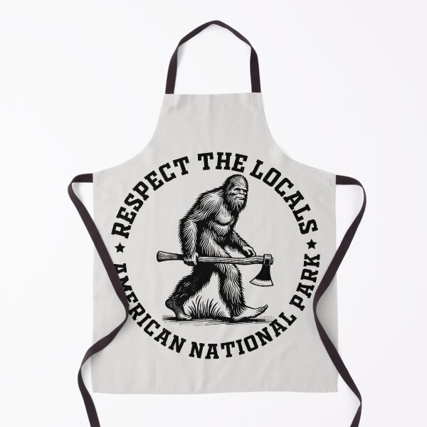 Item preview, Bigfoot belivers respect the locals and save national parks designed and sold by erozzz.