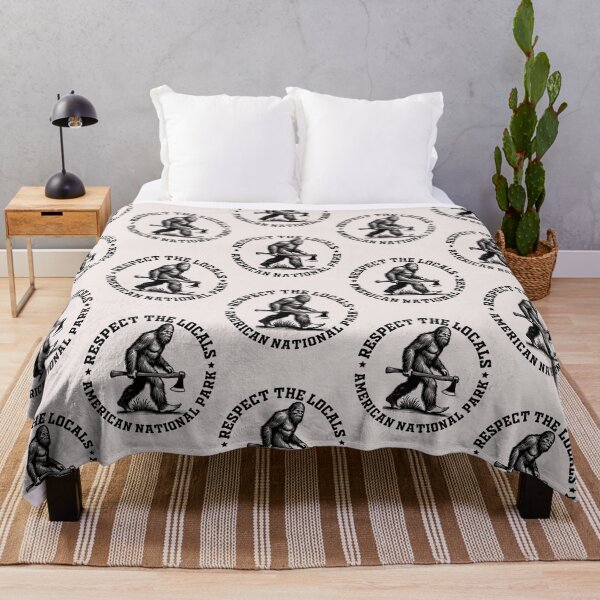 Item preview, Bigfoot belivers respect the locals and save national parks designed and sold by erozzz.