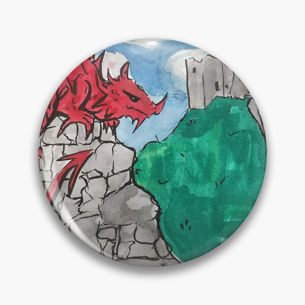 Item preview, Welsh dragon designed and sold by mymapuddle.