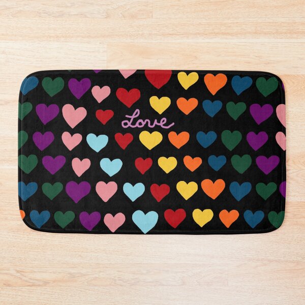 Item preview, Love Rainbow Hearts designed and sold by RepeatCandy.