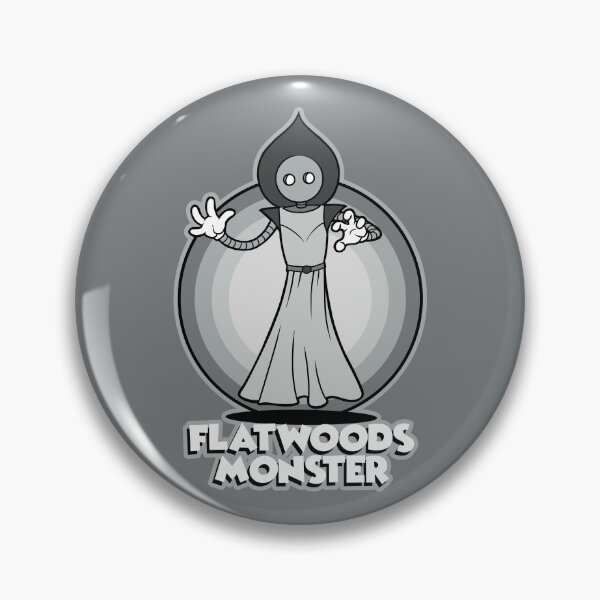 Item preview, Flatwoods Monster (with text)- Silverscreen designed and sold by Legion of the Unexplainables.