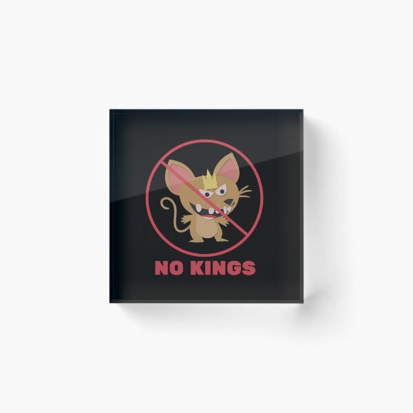 Item preview, No Kings Angry Rat designed and sold by XDivineTees.