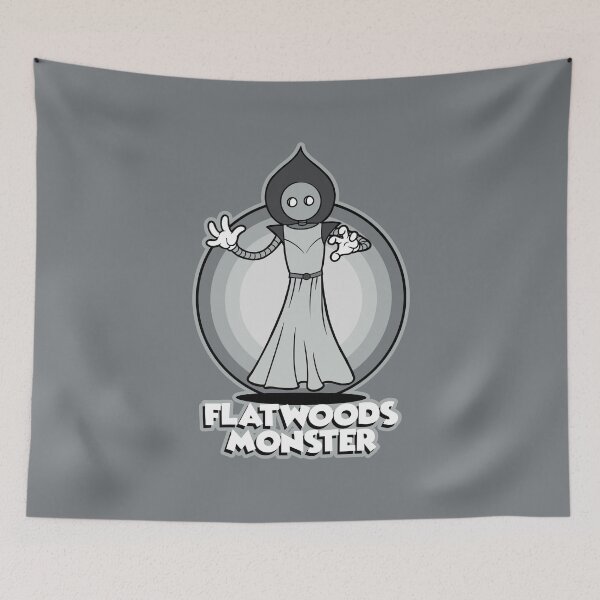 Item preview, Flatwoods Monster (with text)- Silverscreen designed and sold by Legion of the Unexplainables.